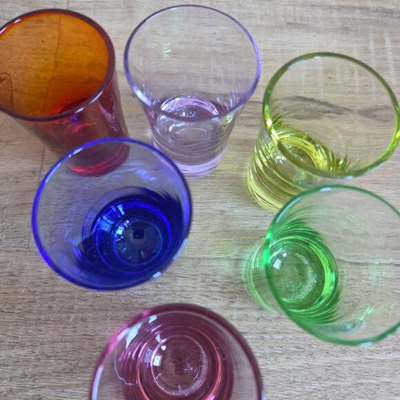 home essentials and beyond colorful glass shots. - Picture 7 of 9